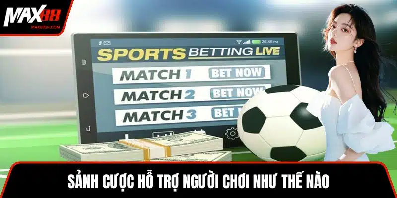 Sảnh cược hỗ trợ người chơi như thế nào
